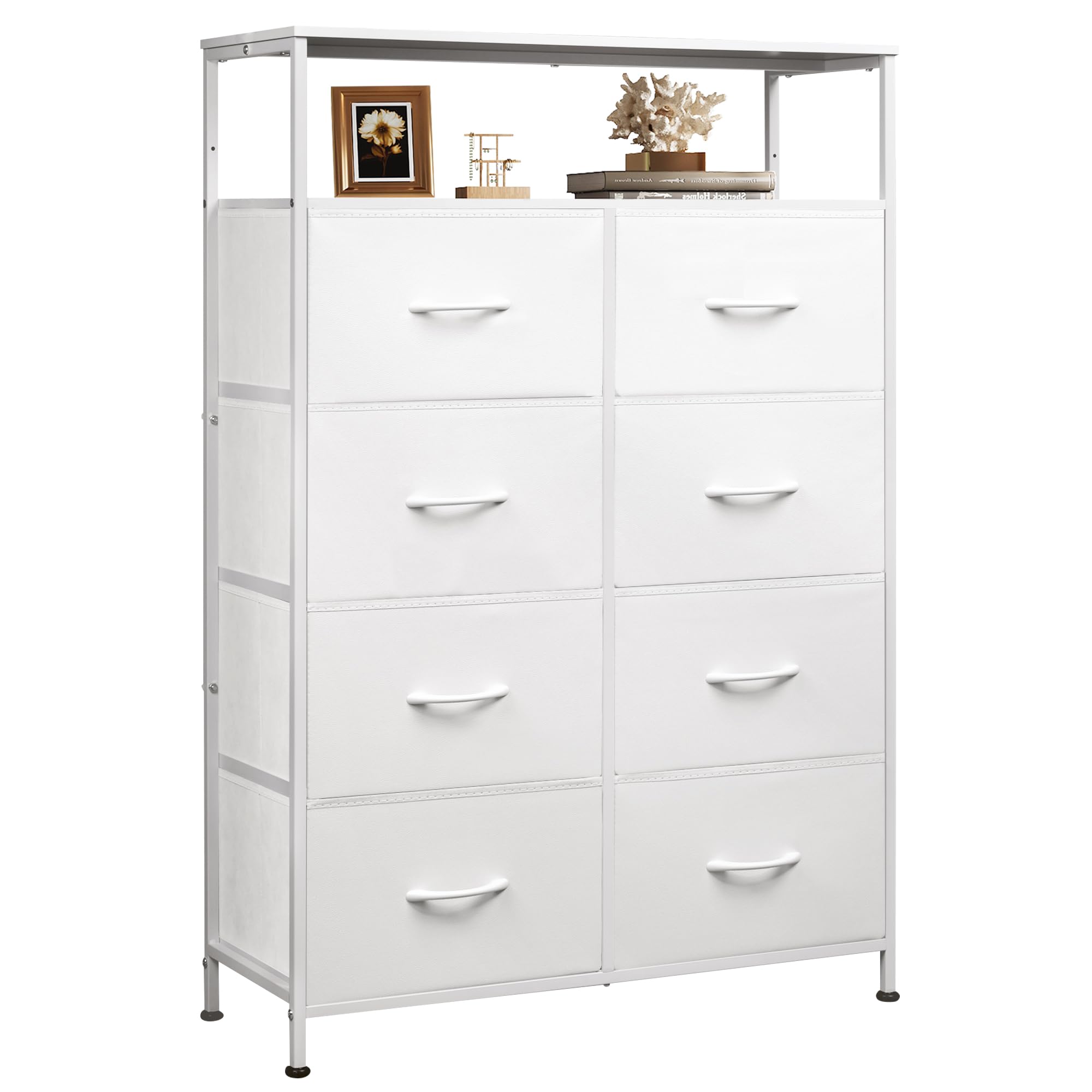 Amazon.com: WLIVE Tall Fabric Storage Dresser - 8 Drawer